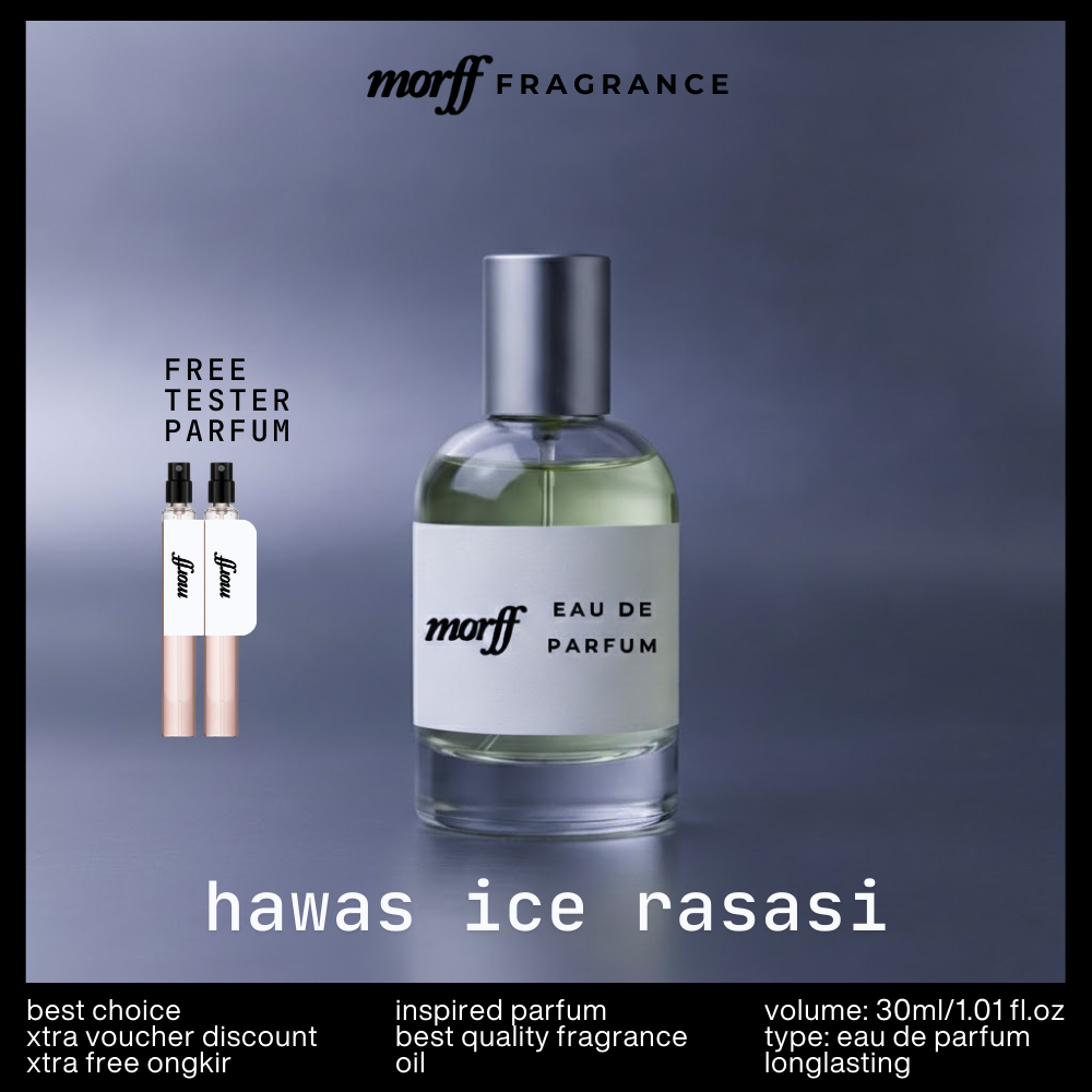 Jual Parfum Hawas Ice Rasasi Inspired Parfum Pria Maskulin - MORFF ...