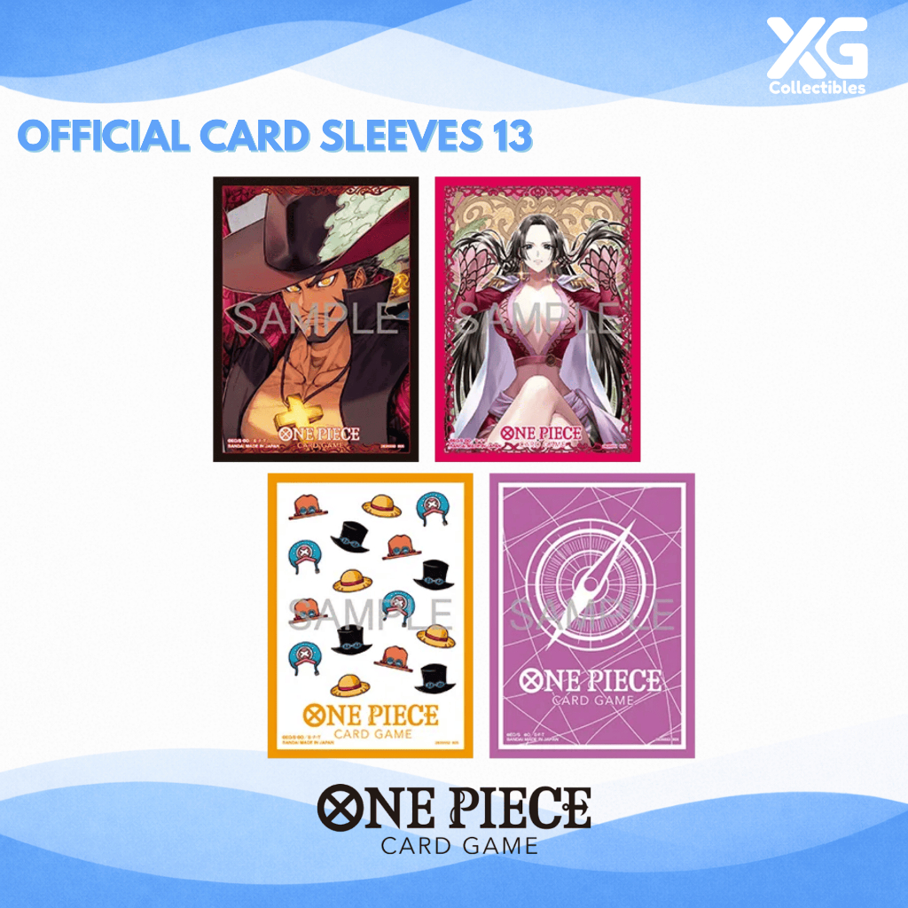 Jual One Piece Card Sleeves Official 13 TCG | Dracule Mihawk | Boa ...