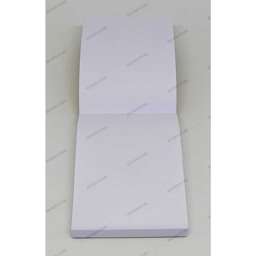 Jual BUKU NOTA POLOS memo 10 Cm x 10 Cm HVS 100 gr ISI 100 Lembar ...