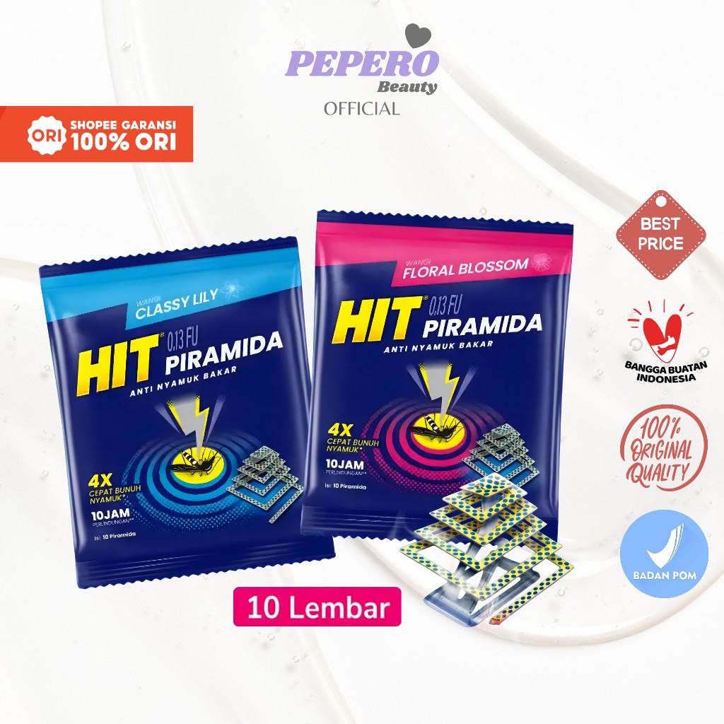 Jual HIT Expert Piramida 10’s - Obat Anti Nyamuk Bakar | Shopee Indonesia