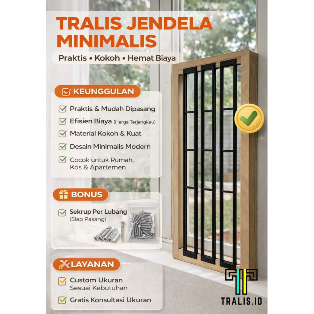 Jual Tralis Jendela Terlengkap & Harga Terbaru Oktober 2026 | Shopee ...