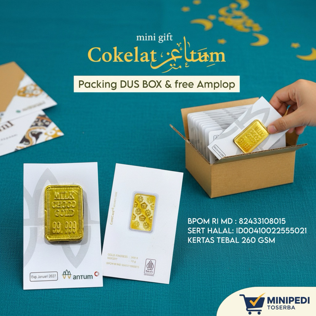 Jual Paket 1 Box Coklat Antum Mini Gift Hadiah Souvenir Hampers Lucu ...