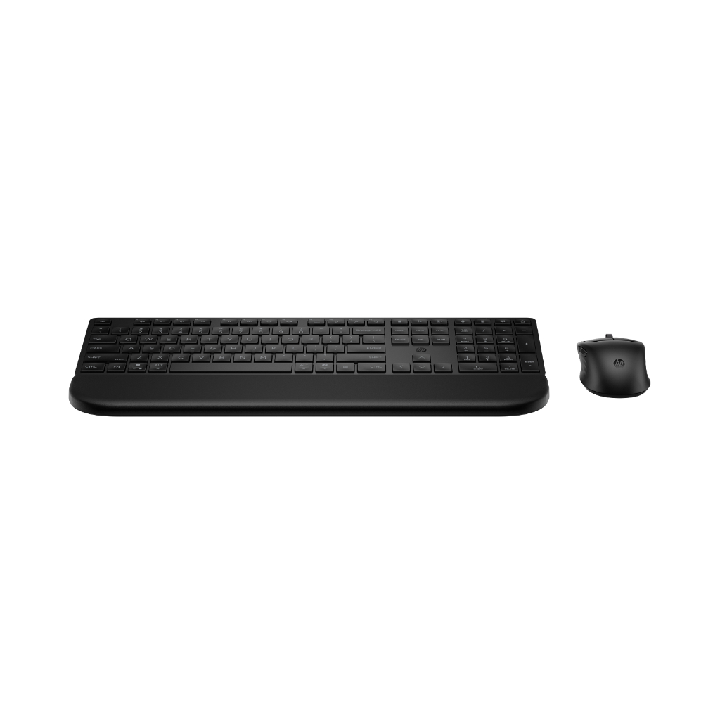 Mouse and Keyboard Combo HP Multi-Device Dual-Mode with Palm Rest 580C Black Wireless Bluetooth 4000 DPI Garansi 1 Tahun Promo Murah Gratis Ongkir Off (4)