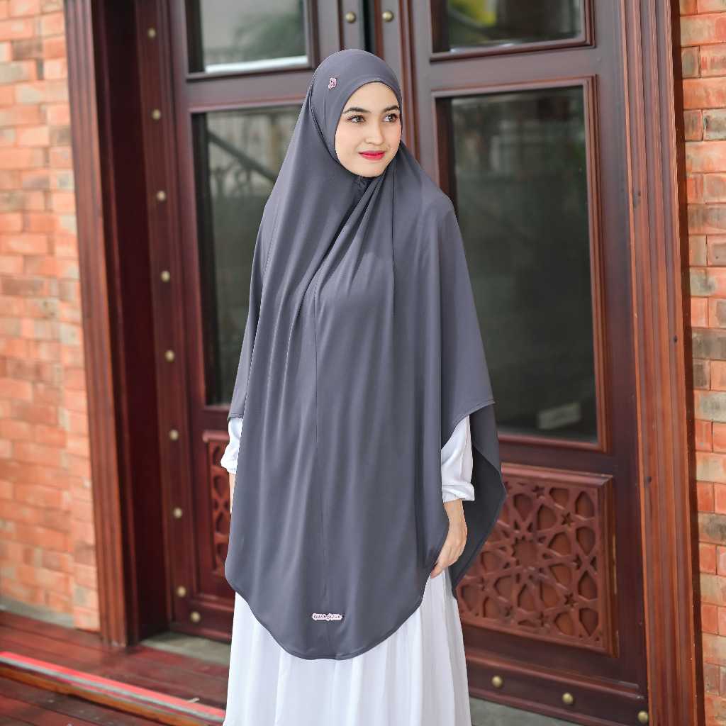 Bella Alisha - Tavisha Instan Khimar Syar’i Spandek Jersey Premium
