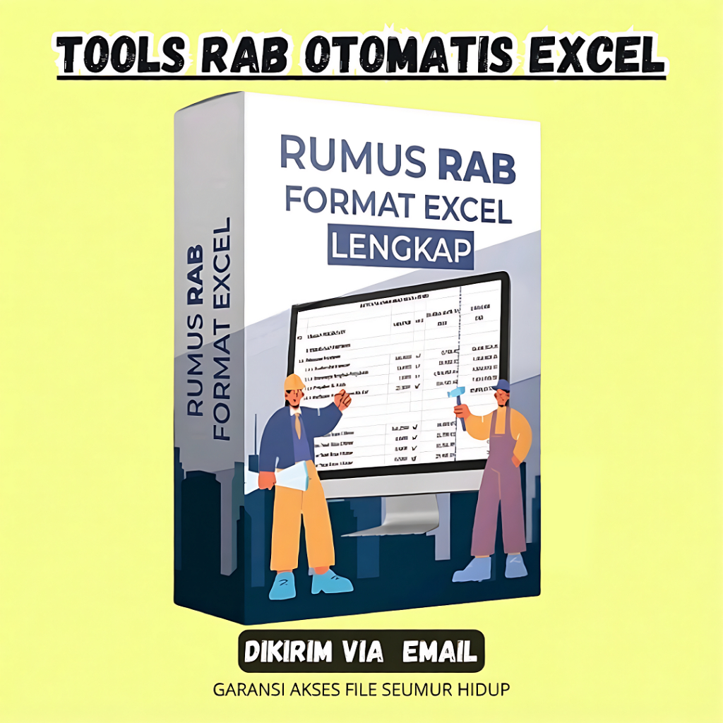 Jual TOOLS RAB OTOMATIS EXCEL - Aplikasi Perhitungan Biaya Pelaksanaan ...