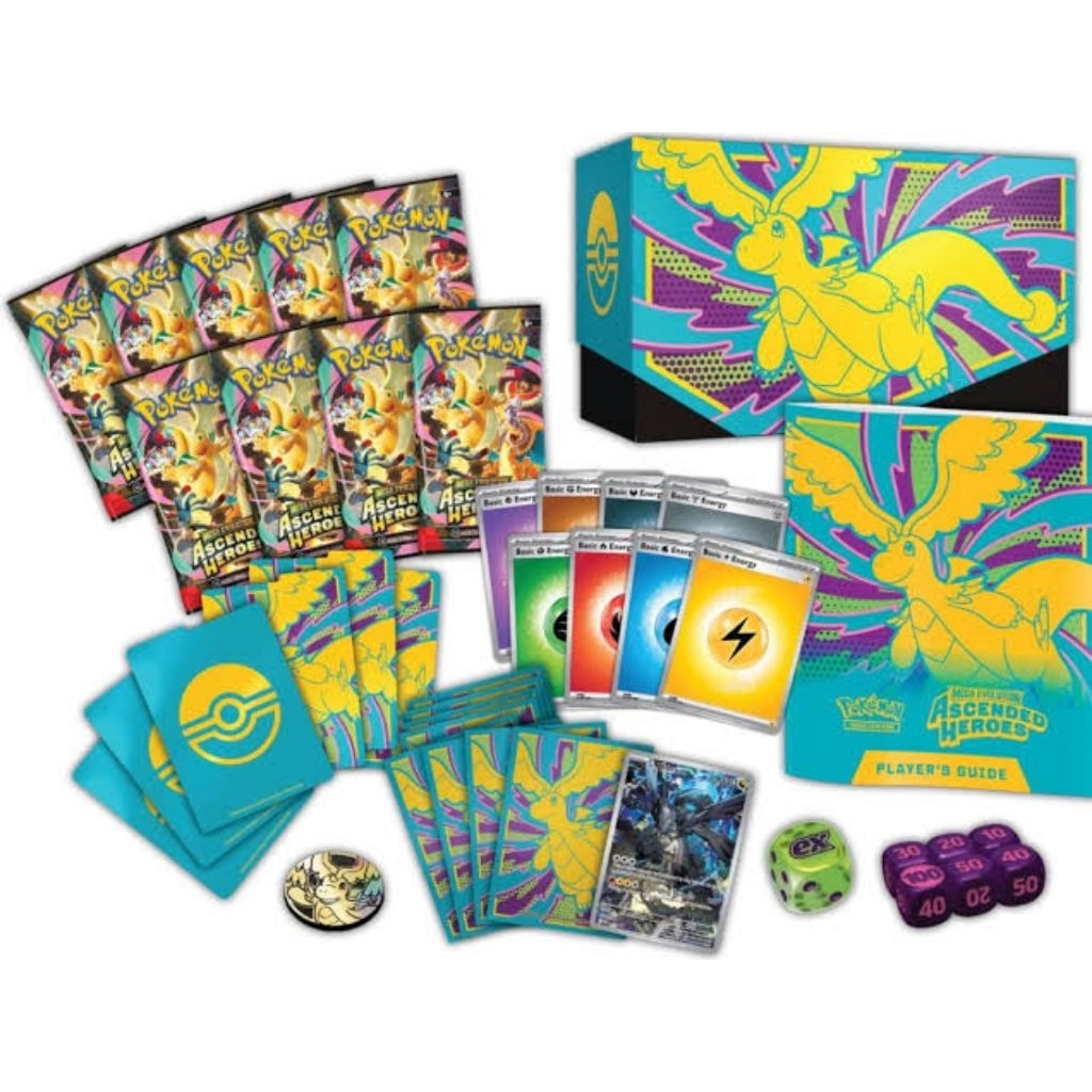 Jual ETB Ascended Heroes Elite Trainer Box TCG Pokemon | Shopee Indonesia