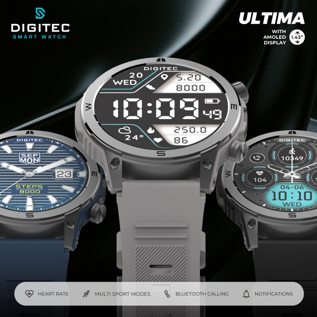Jual Smartwatch Digitec ULTIMA | Shopee Indonesia