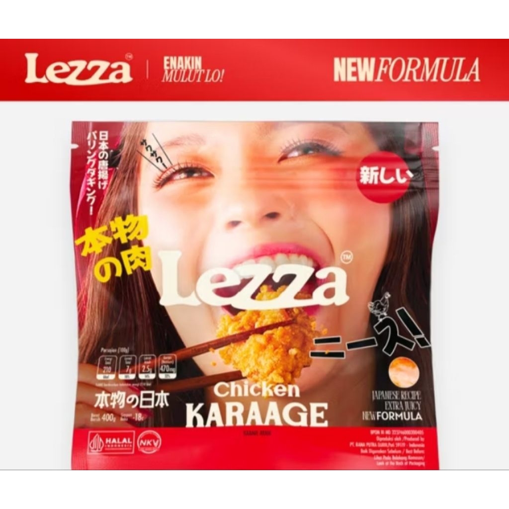 Jual Lezza Chicken Karage 400gr KEMASAN BARU | Shopee Indonesia