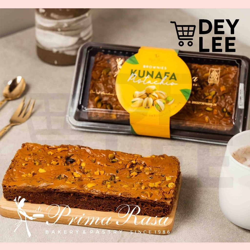 Jual PRIMARASA Brownies Kunafa Pistachio per 1 box Oleh-Oleh Khas ...