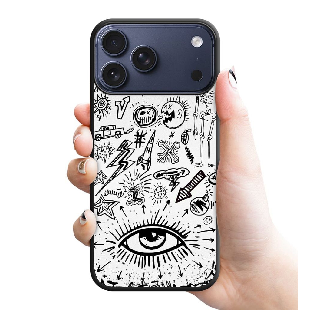 Jual casing custom softcase hybrid iphone 17/16/15/14/13/12/11/x/xr pro ...