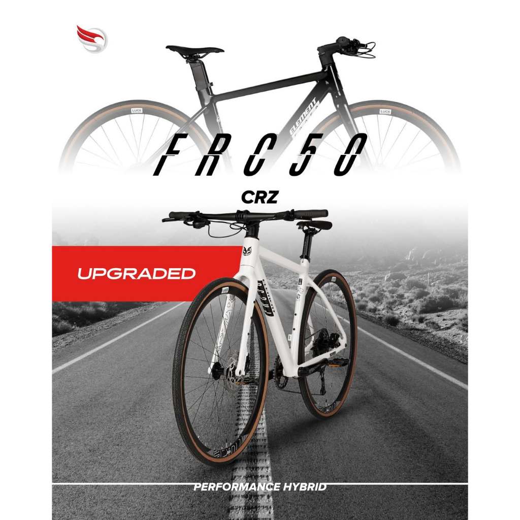 Jual Sepeda Hybrid Element FRC 50 CRZ Upgraded 700C 9 Speed Shimano ...