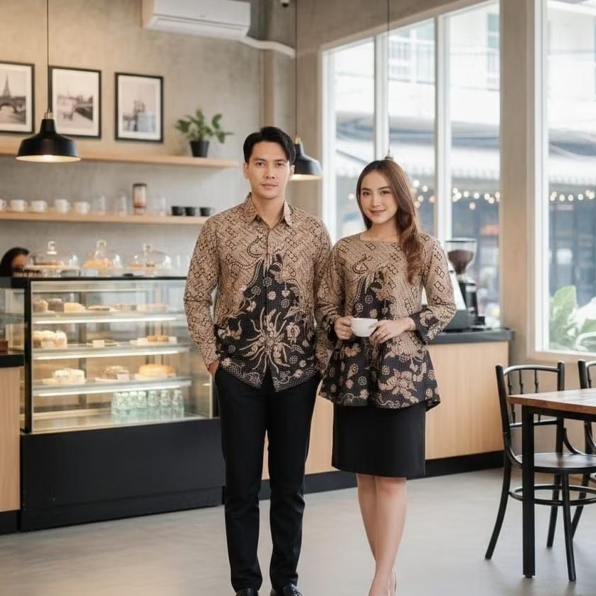 Batik Pasangan Motif Madona Atasan