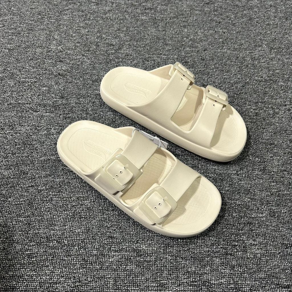 Jual SANDAL WANITA SKECHERS ARCH FIT HORIZON WIND DOWN (111645 NAT ...