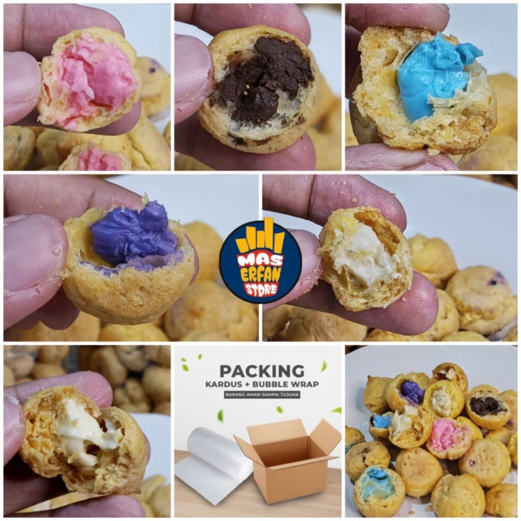 Jual SOES COKELAT COKLAT 1KG RASA MIX COKELAT STRAWBERRY TARO VANILLA ...
