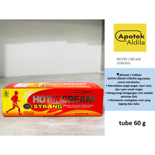HOTIN CREAM STRONG TUBE 60 GR, UNTUK NYERI OTOT, NYERI SENDI DAN PEGAL LINU
