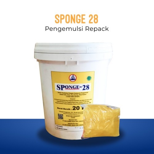 Jual SP SPONGE 28 REPACK / PENGEMULSI SP SPONGE 28 | Shopee Indonesia