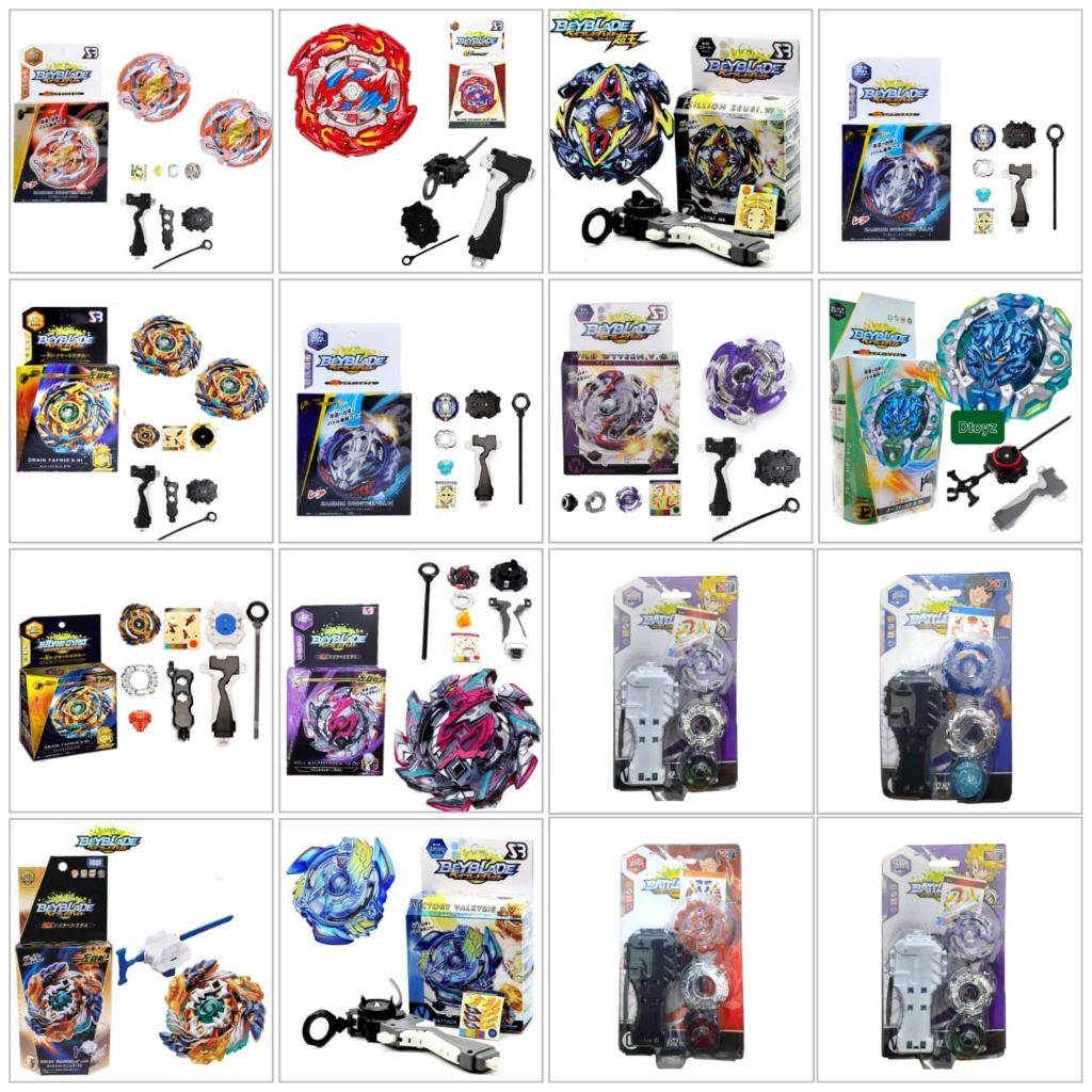 Jual Dtoyz- Mainan Anak BeIblade Gasing God Layer System Handle Dan ...
