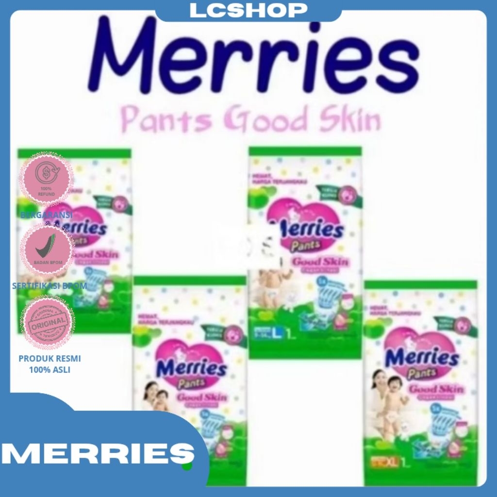 Jual MERRIES GOOD SKIN RENCENG | Shopee Indonesia
