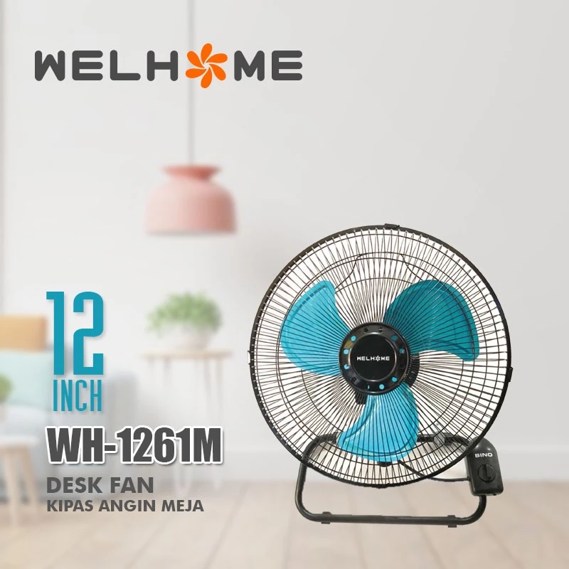 Kipas Angin Meja WELHOME WH-1261M