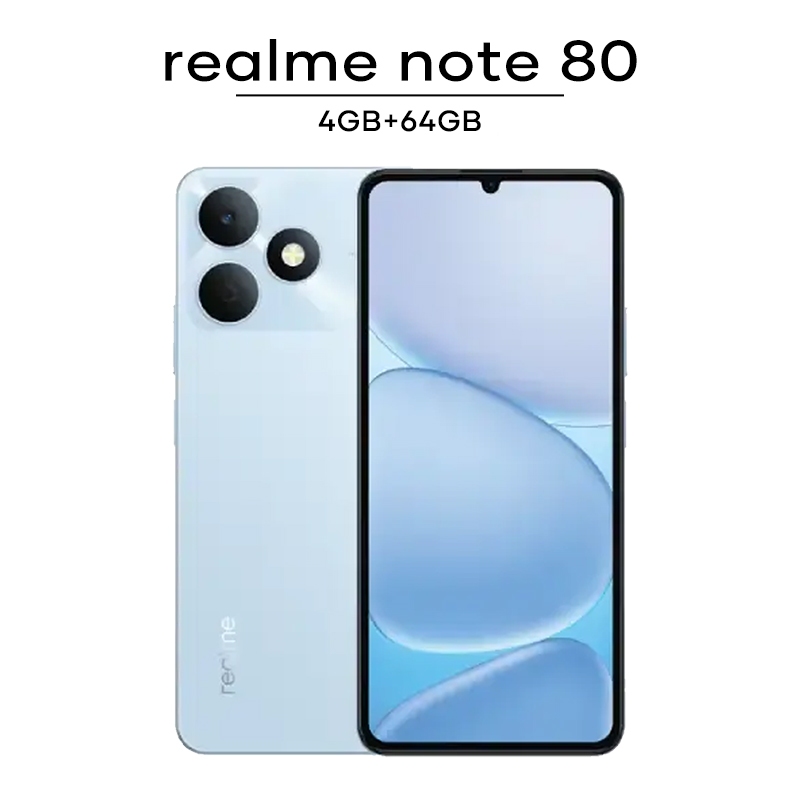 Jual [ Official Store ] realme Note 80 4+128GB 4+64GB 6300mAh+15W IP54 ...