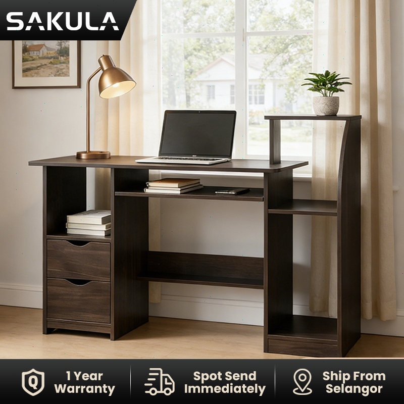 Jual SAKULA Meja Belajar 120cm Meja kantor Meja komputer Meja Kamar ...