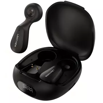 PUNING LENTIVEN TWS Earphone Headset Bluetooth V5.4 Smart Screen Active Noise Reduction ANC ENC