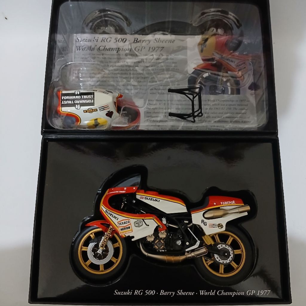 Jual Diecast Motogp Minichamps 1/12 Barry Sheene 1977 World