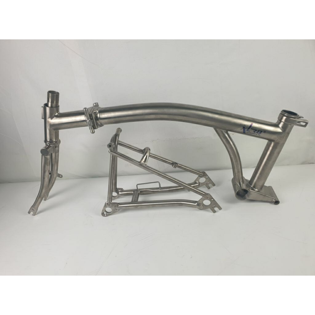 Jual Frame Fork XLR8 Triangle Titanium Seli | Shopee Indonesia