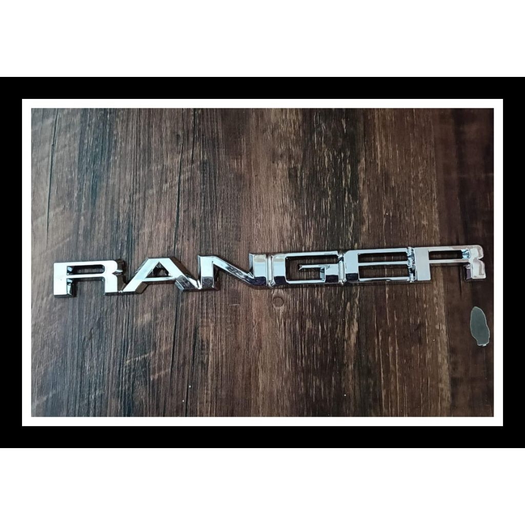 Jual Logo atau emblem Ranger Chrome Silver, Import | Shopee Indonesia