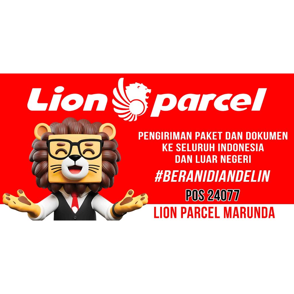 Jual Banner dan Spanduk Ekspedisi Lion Parcel Expedisi Baner dan ...