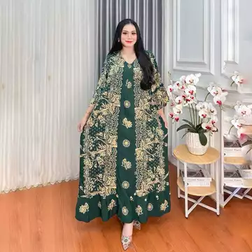 Tamala Dress Jumbo Rayon Premium Daster Super Jumbo Nyaman Untuk Busui