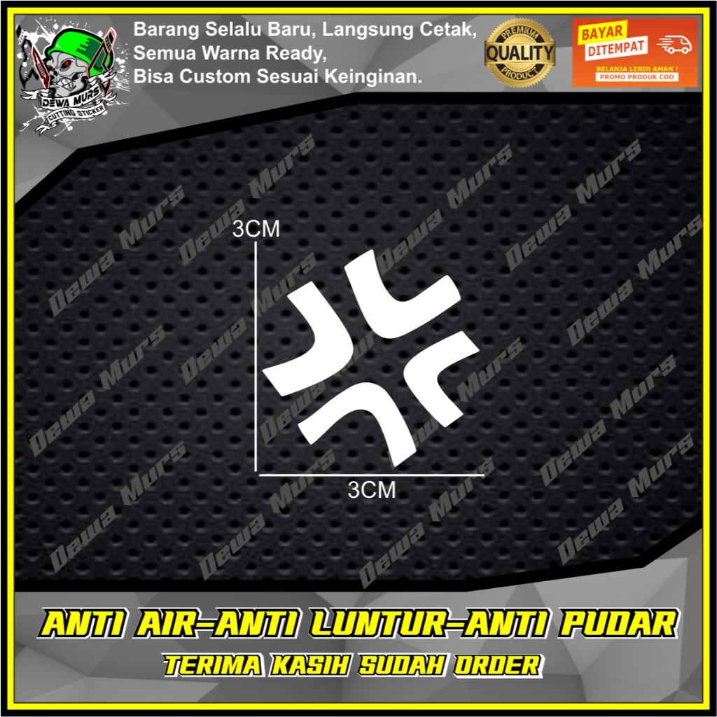 Jual Cutting Sticker EFEK MARAH ATAU NGAMBEK VARIASI HELM Sticker Cocok ...