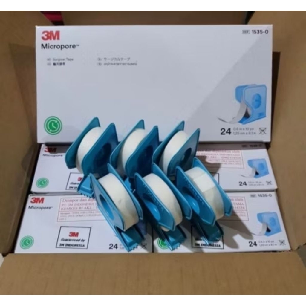 Jual MICROFORE 1/2 INCH/ MICROFOR 3M/ Plester 1/2 inch | Shopee Indonesia