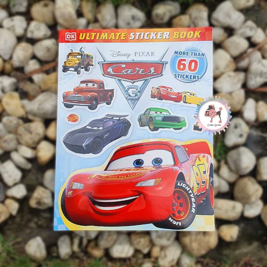 Jual Disney Cars 3 Ultimate Sticker Book | Shopee Indonesia