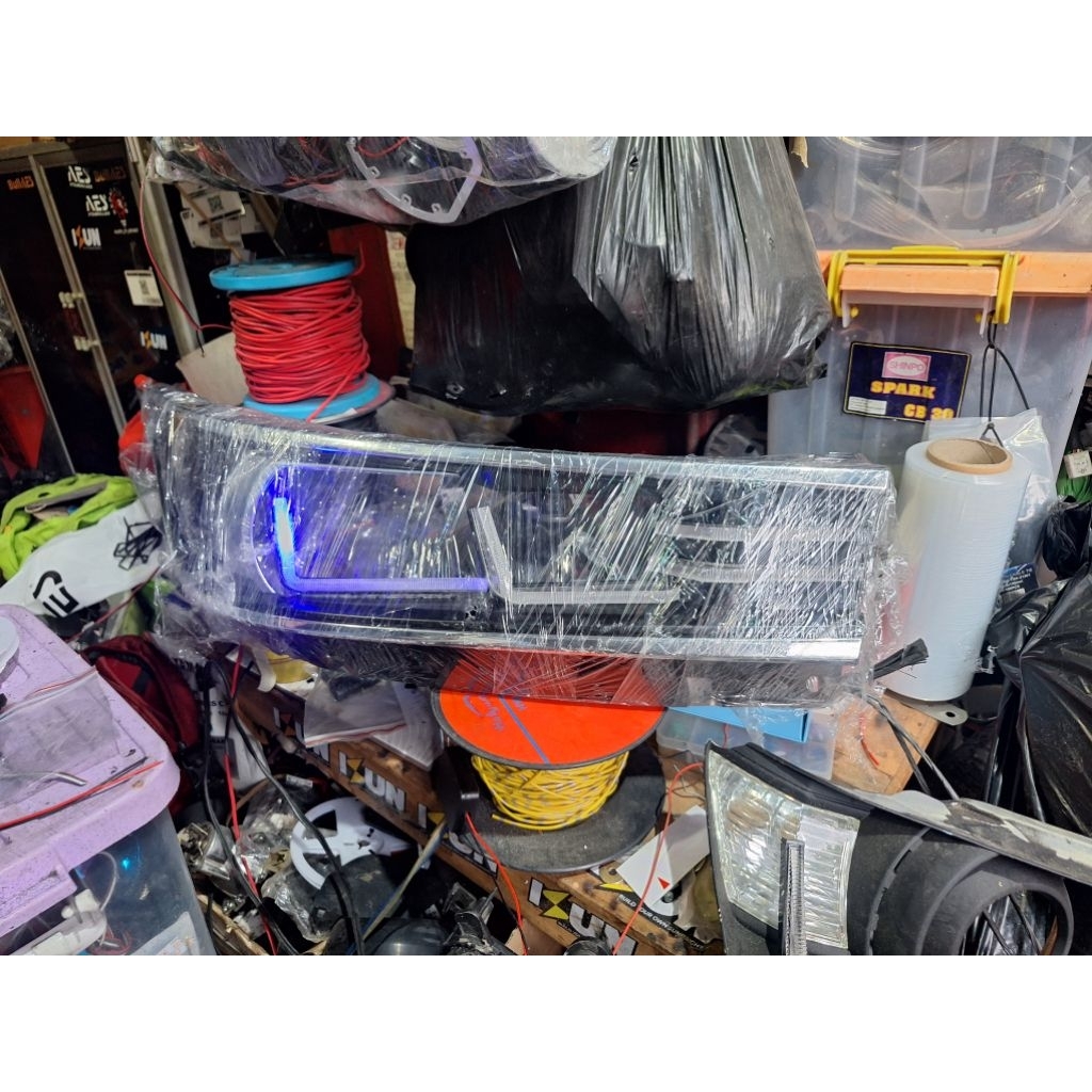 Jual Frame Slim Cakar Model L Reflektor Headlamp Lampu Innova Reborn ...