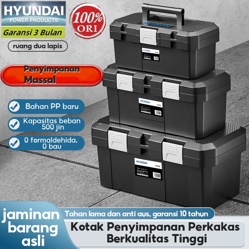Jual HYUNDAI Tool Box 12/15/18 Inch Kotak Perkakas Kapasitas Serbaguna ...