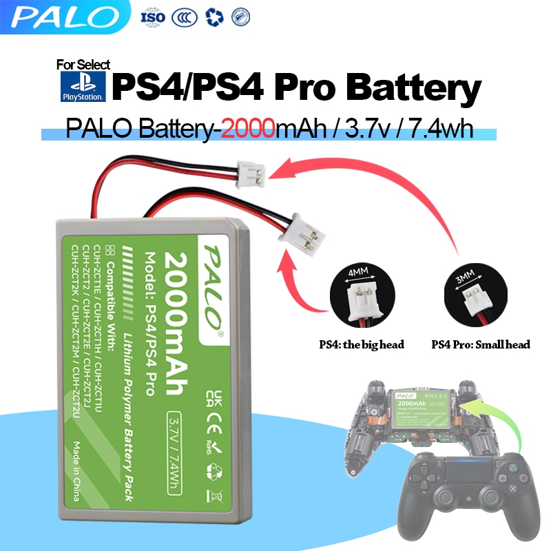 Batteria controller PS4 PS4 Pro per Sony Playstation 4 Dualshock4 LIP1522 CUH-ZCT2 CUH-ZCT2E CUH-ZCT1E CUH-ZCT1U  44