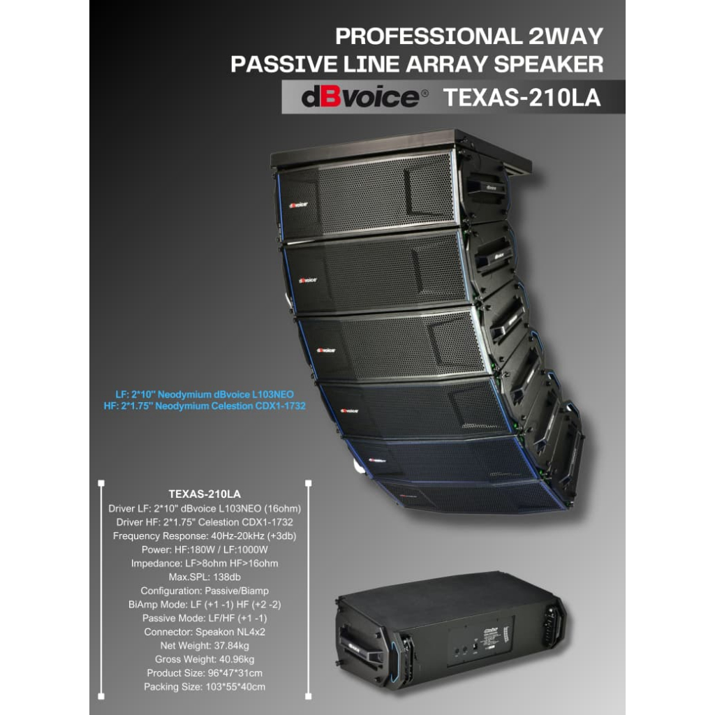 Jual Professional Line Array Full Neo 2x10