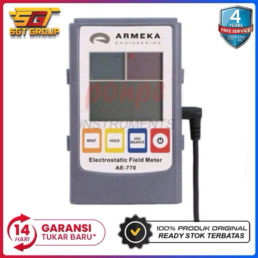 Jual Electrostatic Field Meter Armeka AE-770 Electromagnetic Tester ...