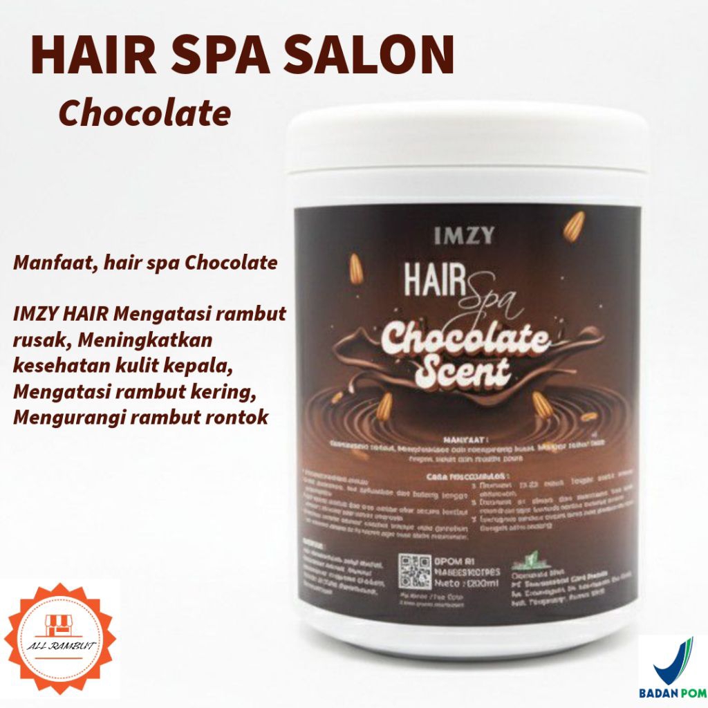 Jual IMZY HAIR SPA MASKER RAMBUT KERING DAN MENGEMBANG KRIM PELURUS ...