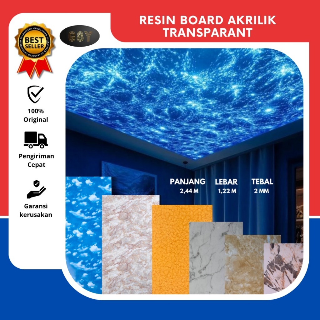 Jual HPL TRANSLUCENT / HIGH PRESSURE LAMINATE / PVC Akrilik Transparant ...