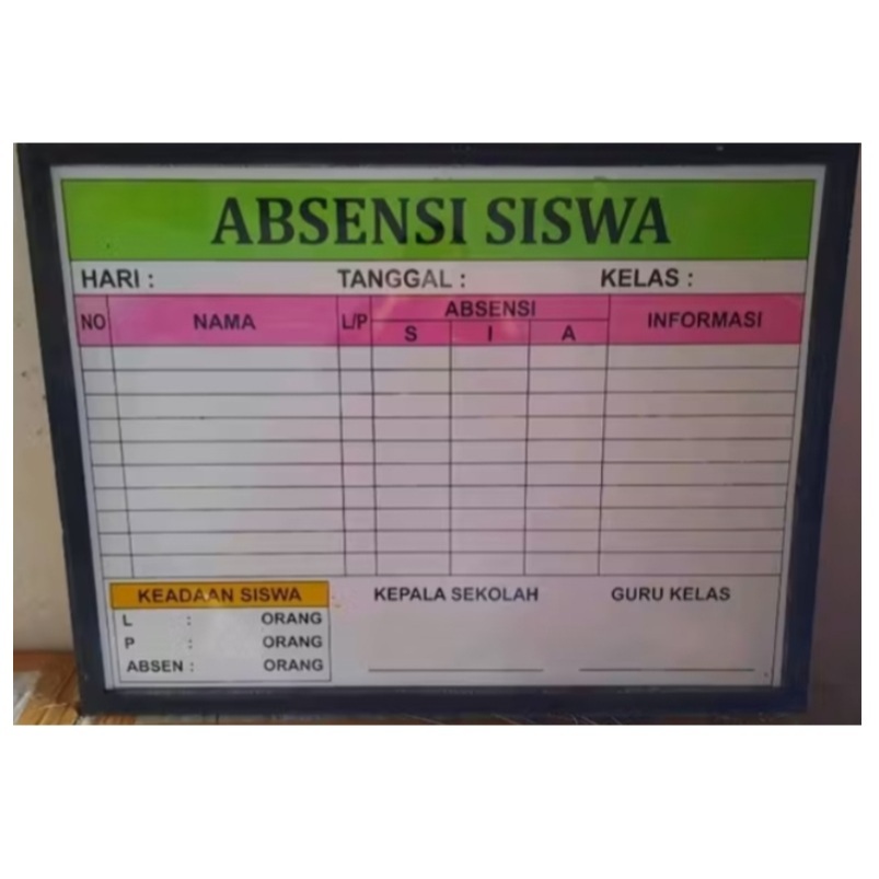 Jual Papan Absensi | Shopee Indonesia