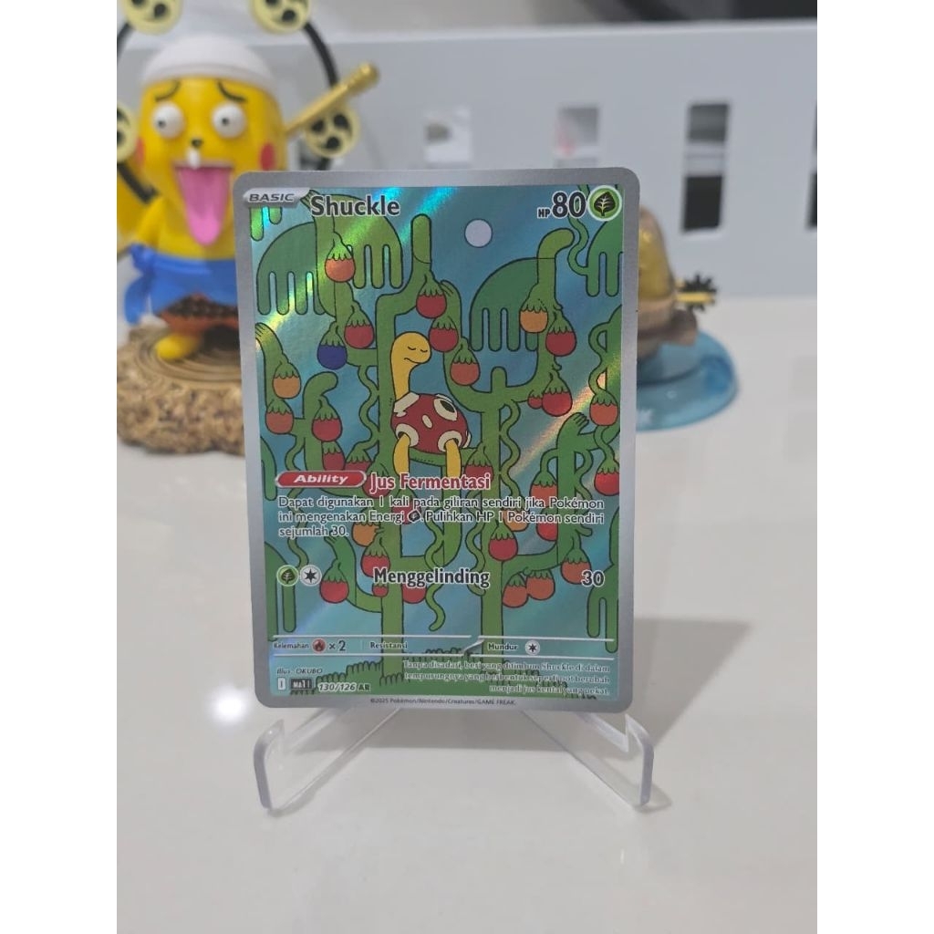 Jual Kartu Shuckle AR 130/126 Pokemon TCG Indonesia | Shopee Indonesia