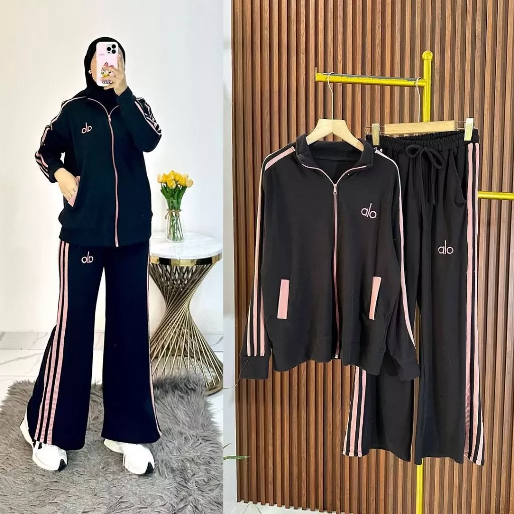 Foto 3 ONE SET SPORT KNIT / OLA SET / SETELAN OLAHRAGA JUMBO | 020