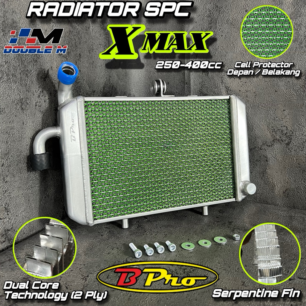 Jual Radiator Almu Aluminium BPro Yamaha Xmax 250 New Old Xmax ...