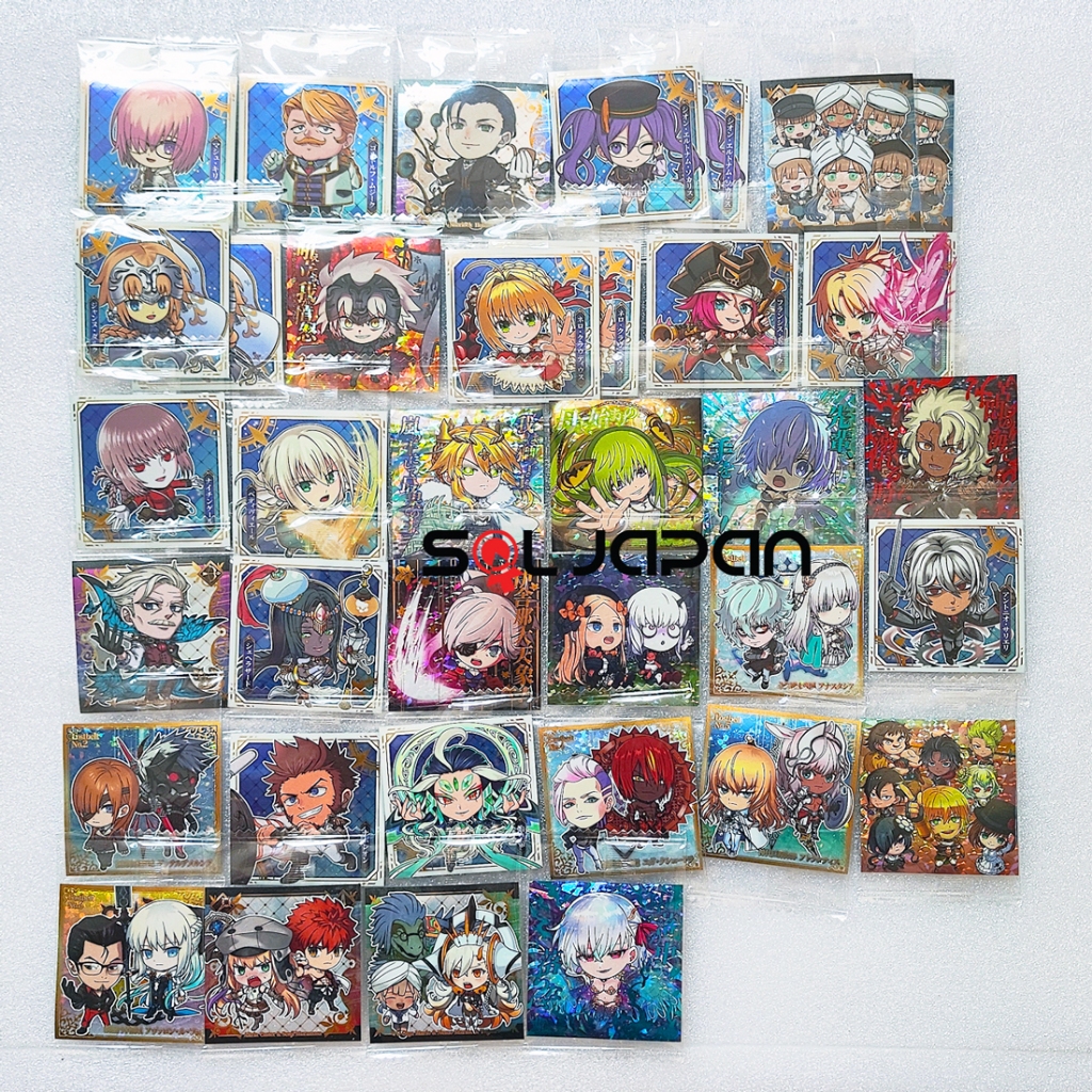 Jual Fate Grand Order FGO Niformation Sticker Mashu Holmes Shion Nemo ...