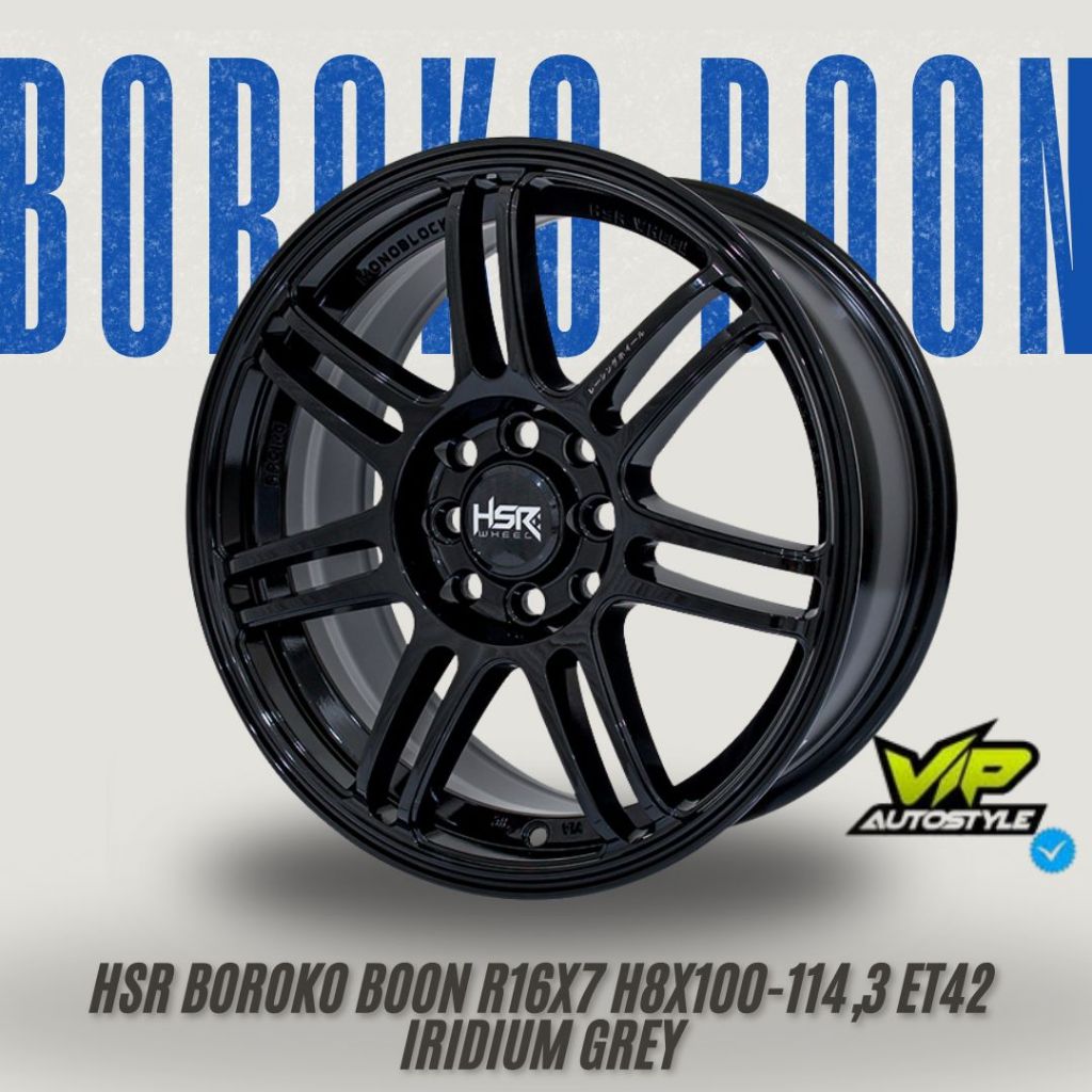 Jual Velg Mobil Racing Hsr R16 Untuk Avanza, Xenia, Livina, Brio ...
