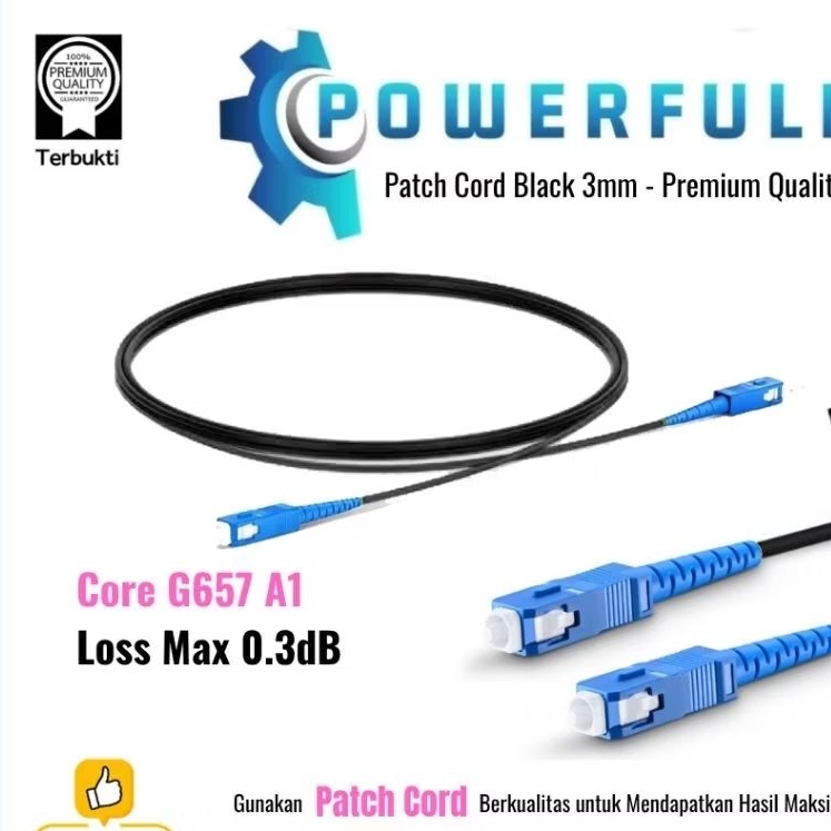 Jual (Paket 10pcs)PATCHCORE POWERFULL 3MM BULAT 1M | Shopee Indonesia