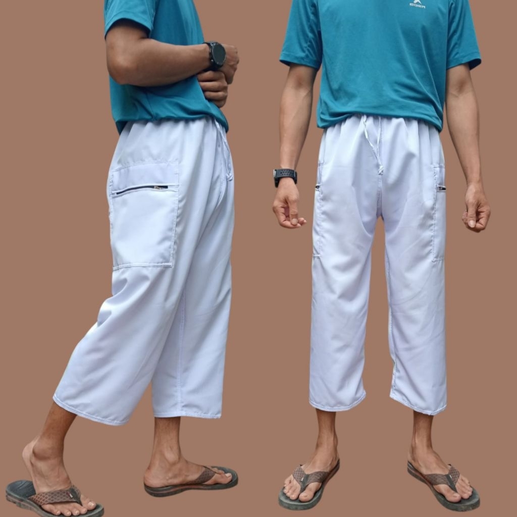Jual Celana Pangsi Pria Sontog Cingkrang 3/4 Pendek Sirwal Pendek ...