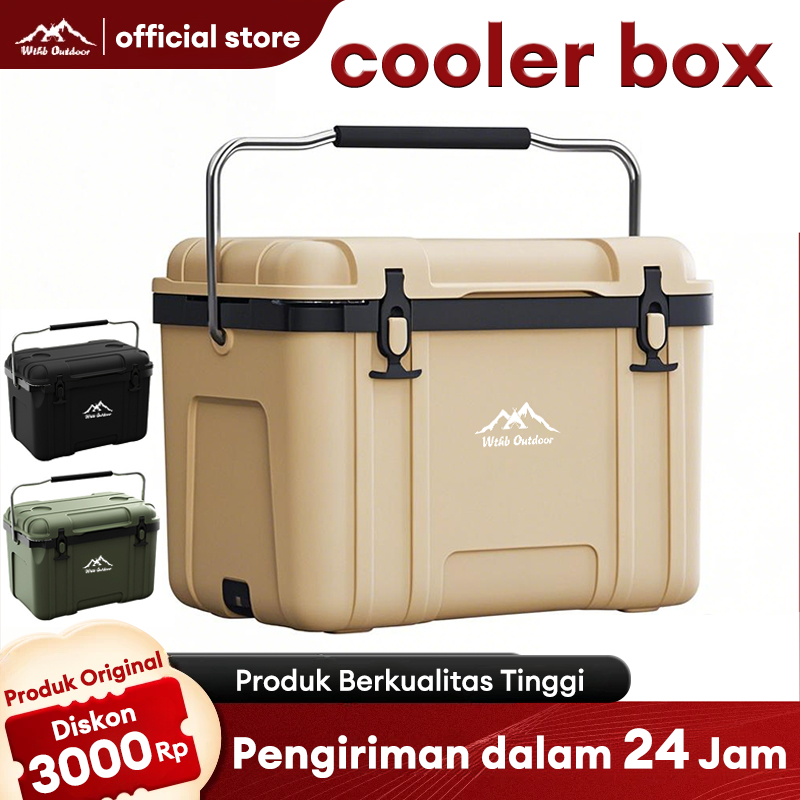 Jual WTHB Outdoor Cooler Box 40L pendingin box es batu tahan lama Box ...